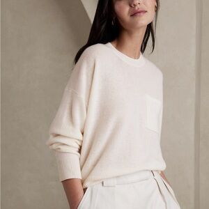 Banana Republic LIGHTWEIGHT CASHMERE CROPPED SWEATER